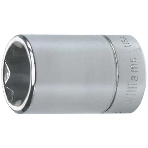 Williams JHWBD-818 8 Point 3/8 in Drive Shallow Socket