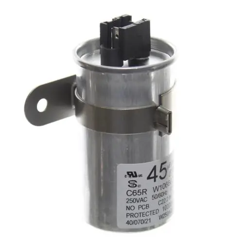 Whirlpool W10804665 Washing Machine Capacitor