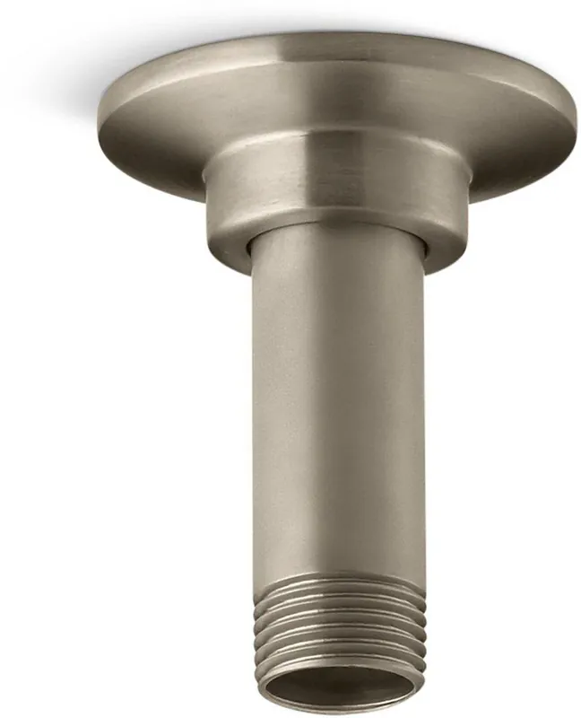 KOHLER 7396-BV MasterShower 3 in. Ceiling Mount Shower Arm and Flange