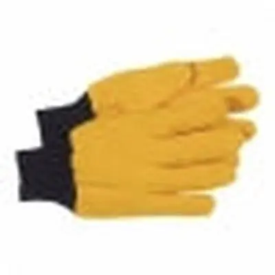 BOSS PRODUCTS 4037J General Purpose Gloves Work XL Cotton/Polyester Yellow