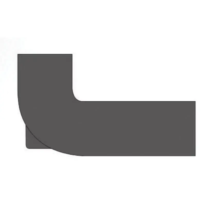 AB&A 02852 Cast Iron No Hub Fitting Reducing Closet Bends