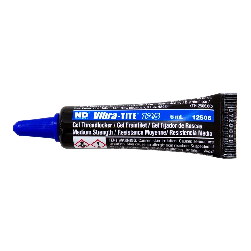 Alfa Tools CHEM-ND-12506BCSBP 6 ML Medium Strength Blue Thread Locker