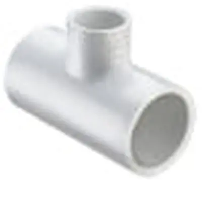 SPEARS 401-210 TEE FITTING SCH 40 PVC SOCKET END 1-1/2 x 1-1/2 x 3/4 IN