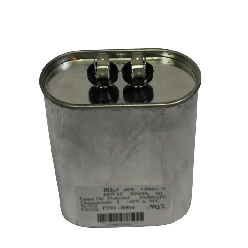 CARRIER P291-8004 RUN CAP OVAL 440V 80 MFD