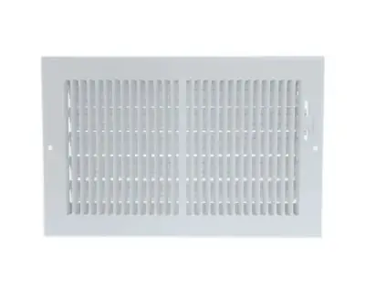 HART & COOLEY 10815 8X8 2-WAY WALL/CEIL REGISTER 1/3 BLADE SPACING