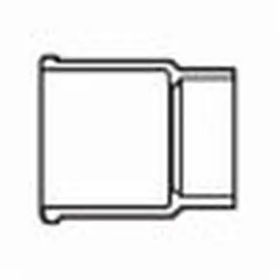 Lasco P123R-342 3X4 PVC DWV C/I HUB ADAPT INCREASER HXS