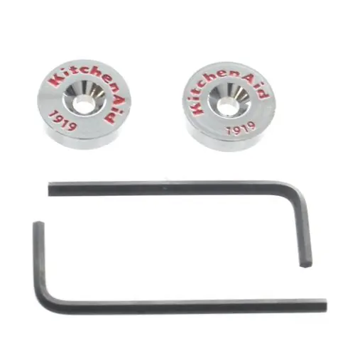 Whirlpool W10846205 Refrigerator Handle Medallion