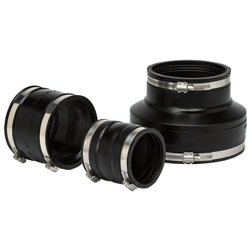 MISSION RUBBER 1404409 4 to 3 Concrete to Clay/Plastic Mission Rubber Coupling