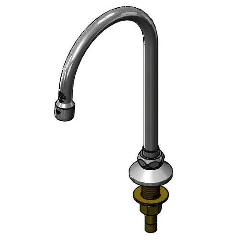 T&S Brass B-0546 Swivel/Rigid Gooseneck 2.2 gpm Laminar Flow Outlet