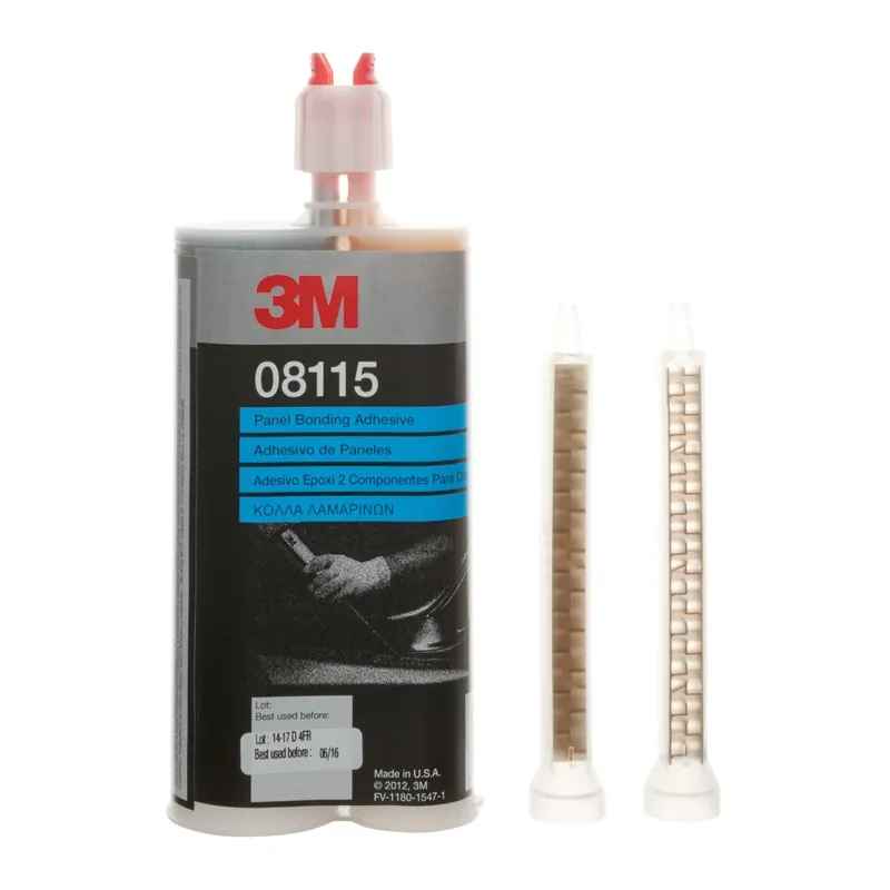3M 7000000610 Automix Butterscotch (Part A) And Black (Part B) Liquid 200 ml Cartridge Two-Part Panel Bonding Adhesive