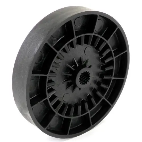 GE WH03X32097 TRANSMISSION PULLEY & NUT
