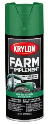 KRYLON CHEM-K01932008 Tractor Green F&I Acrylic Enamel Spray Paint 17.6 Oz