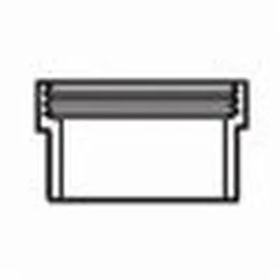 LASCO P105-040 DWV Cleanout Adapter Spigot x FNPT 4 in