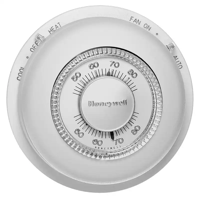 Honeywell T87F3855 T87F Series Round Non-Programmable Thermostat