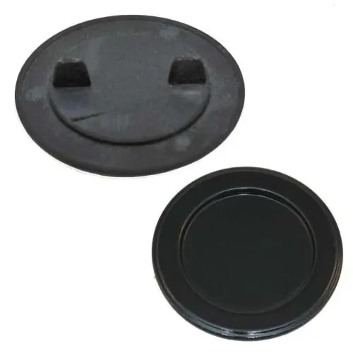 Electrolux 316010901 CAP BURNER GLOSS BLACK SMALL