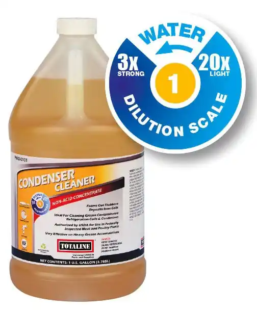 TOTALINE P902-0101 Condenser Cleaner Non-Acid Concentrate 1 Gallon