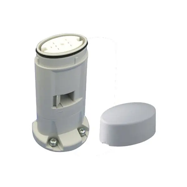 IDEC LD6A-0DZQW LED Tower Base Direct Mount - Lt Gray
