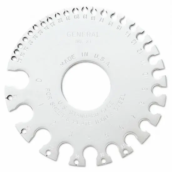 DURO DYNE 818015 CIRCULAR STEEL GAUGE
