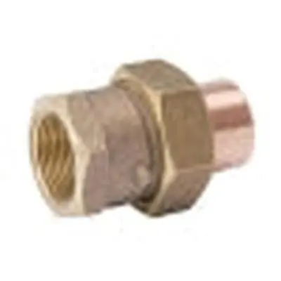 Mueller Industries A11422NL 1/2 In Female Solder X Fnpt Union