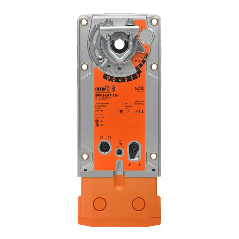 Belimo EFX24-SRN4 Damper Actuator 270 in-lb Spring Return