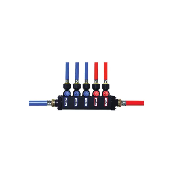 MINIBLOC 49453 MiniBloc™ 1 x 1/2 in Nominal PEX Press Zoning Manifold