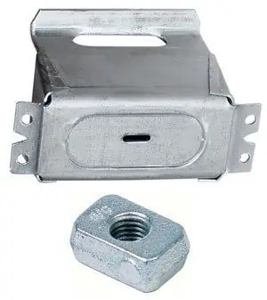 Anvil 500370259 281 7/8 Zinc Pltd Concrete Wedge Nut