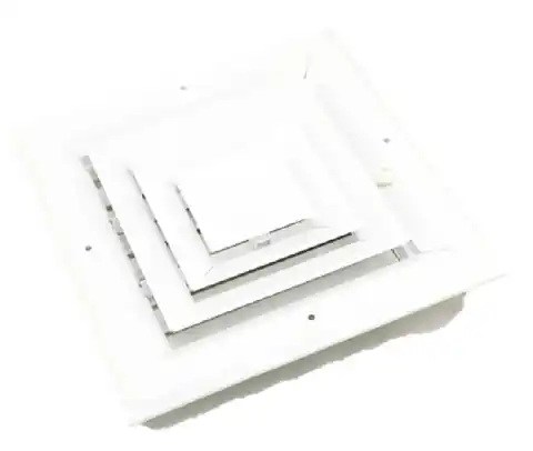 HART & COOLEY A504MS-08X08-W 8X8 White Alum Ceiling