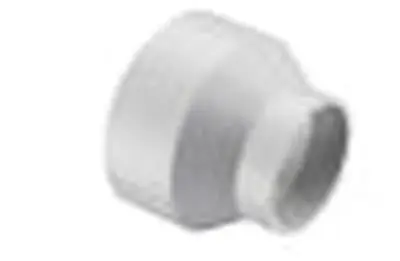 LASCO P102-420 PVC DWV Increaser-Reducer HubxHub