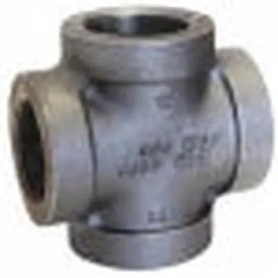 ANVIL E.B300CR 3/4 in Black Malleable lb300 lb Threaded Cross Domestic
