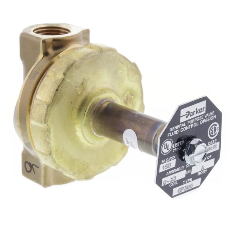 Parker Hannifin 70392 3/8 GP300 Normally Closed General Purpose Solenoid Valve 3.35 Cv