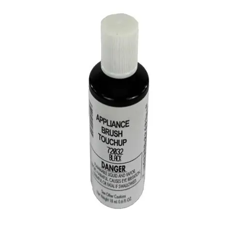 Whirlpool 72032 Black Appliance Touchup Paint