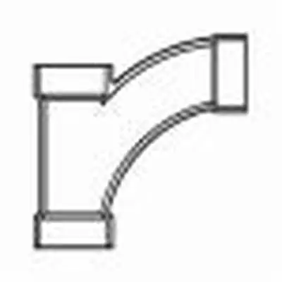 LASCO P501-030 Combination Wye Fitting 3 In Hub Style