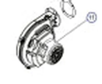 AMERICAN WATER HEATER 100330189 Lochinvar Fan Assembly With Gaskets