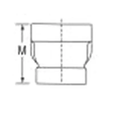 ANVIL EXC.B300C 3/4 X 3/8 IN BLACK MALLEABLE 300 LB FNPT REDUCER DOMESTIC