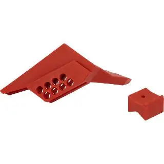 Brady 65666 Small Ball Valve Lockout Fits Min Pipe Size 1/4 in Fits Max Pipe Size 1 in