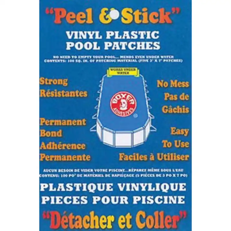 Union Laboratories 10 Boxer Vinyl Plast Underwater Pool Patch