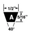 Carrier P463-A59 V-Belt 61 Outside Circumference Replacement MPN