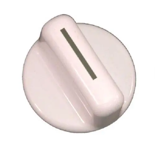 Electrolux 131858004 Knob Rotary White/Dark Gray