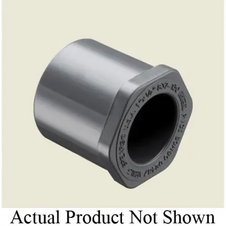 Spears 837-129 1X3/8 PVC Red Bushing SpigotXSoc SCH80