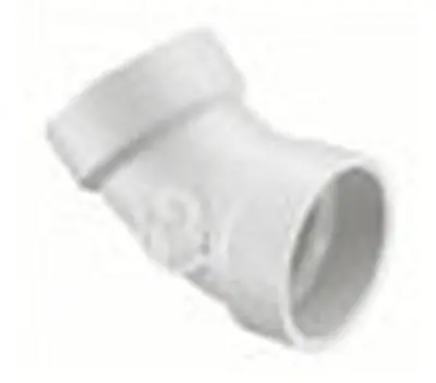 LASCO P321-080 8 Inch PVC DWV 1/8 Bend HubXH Replacement MPN