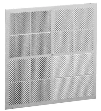 HART & COOLEY 50305 LAY-IN DIFFUSER WITH FIBERGLASS BACK AND 14 COLLAR
