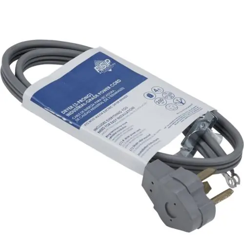 Whirlpool PT220L Dryer Cord 30 Amp 4-F