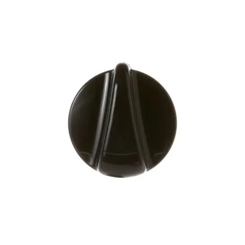 GE WB03K10035 KNOB-TOP BURNERS BLACK