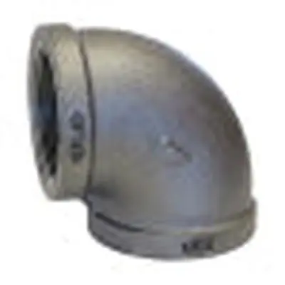 ANVIL 6.BML 6 in Black Malleable 150 lb 90 Elbow Domestic