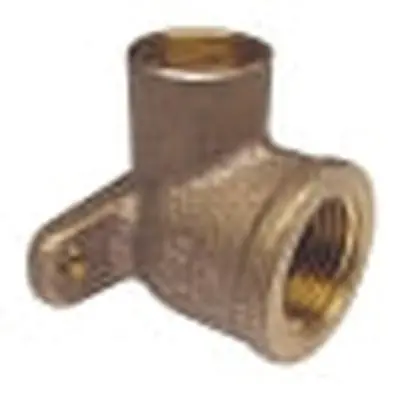 EPC 10159302 3/4 In Copper Sweat Drop Ear 90 Elbow Sweat X Fnpt - Lead Free
