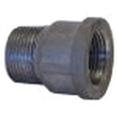 ANVIL 1.BME 1 in Black Malleable MNPT x FNPT 150 lb Pipe Extender