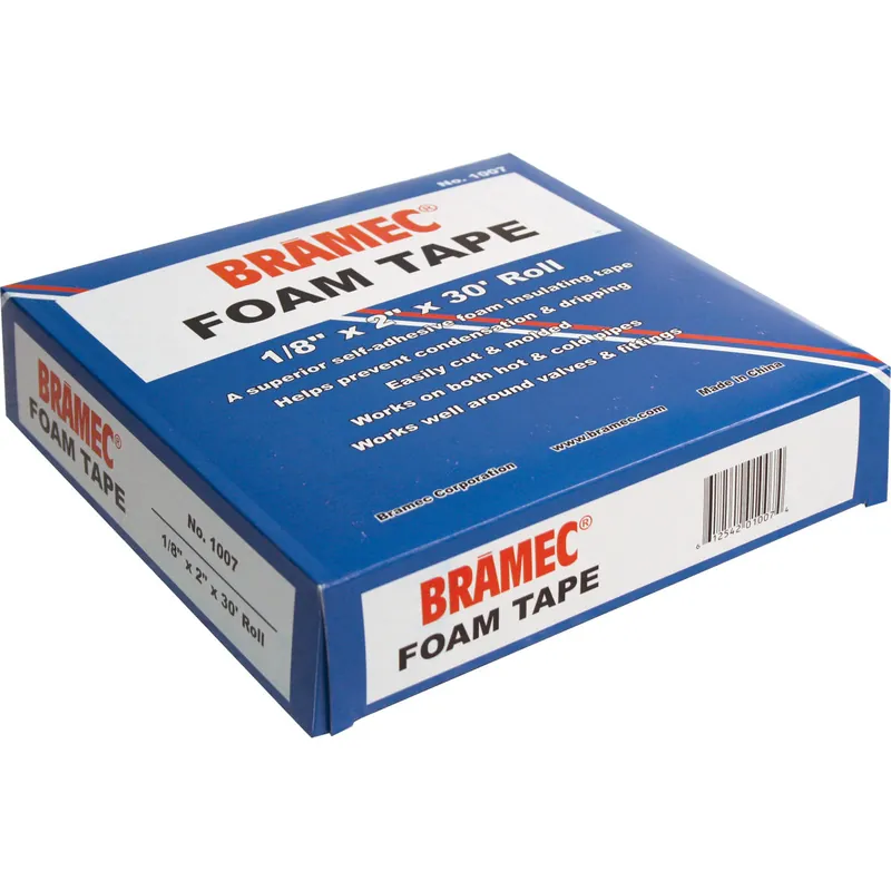 Bramec Corporation 1007 Foam Tape 1/8 in