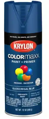 KRYLON CHEM-K05539007 COLORMAXX GLOSS SMOKE GRAY 16 OZ CAN
