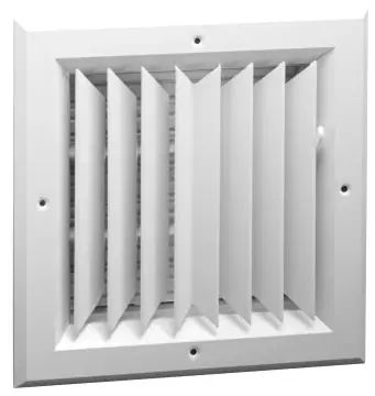 HART & COOLEY 50705 A502MS 6X6 Aluminum 2-Way Ceiling Diffuser