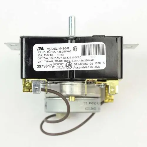 Whirlpool WP3979617 Timer F.M. 3 CYC FG 230 VOLT